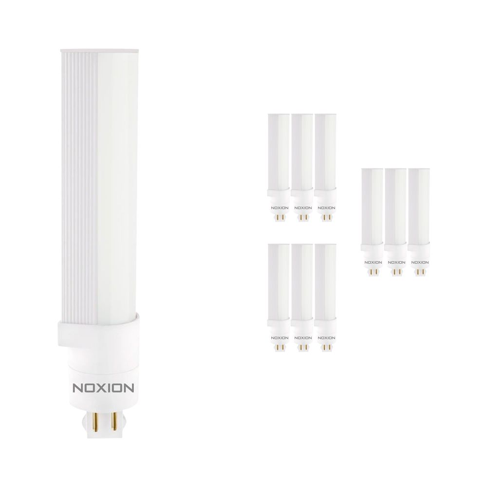 Multipack 10x Noxion Lucent LED PL-C HF 6.5W 830 | 4 Pin - Replacer for 18W Multipack 10x Noxion Lucent LED PL-C HF 6.5W 830 | 4 Pin - Replacer for 18W